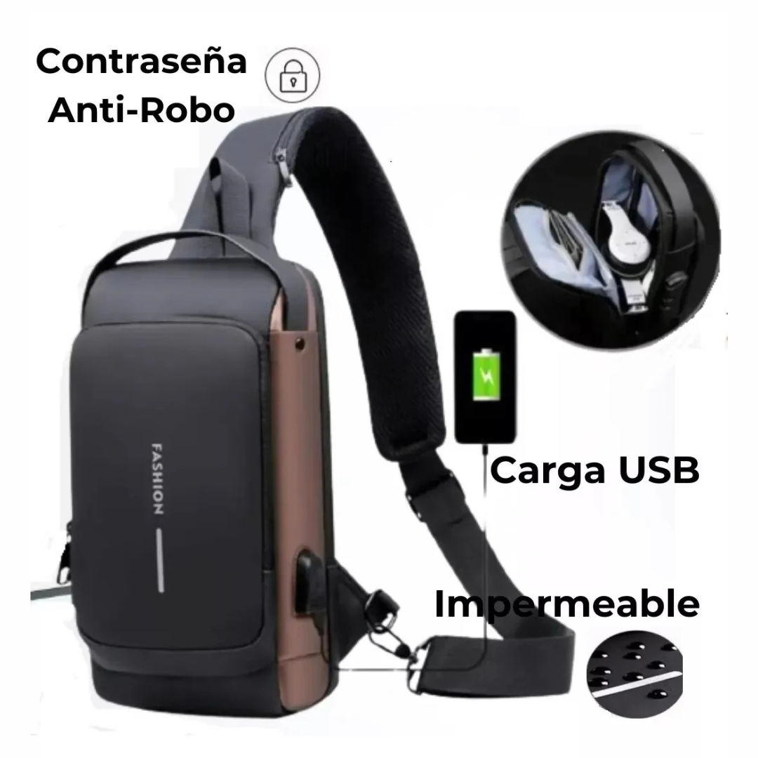 Mochila Antirrobo IntelliBag™ | Seguridad y Estilo