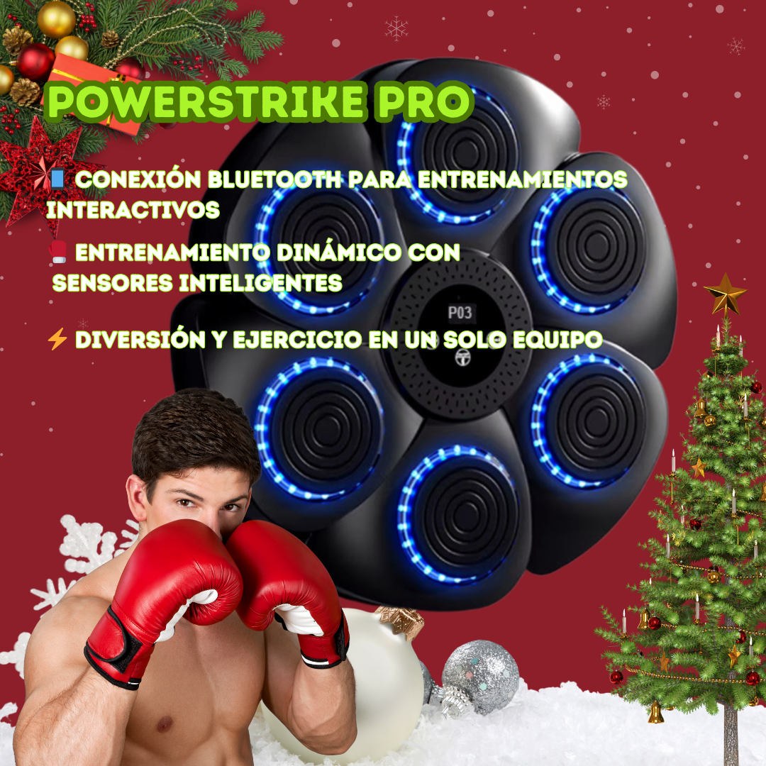 PowerStrike Pro Tu Entrenador de Boxeo Inteligente.